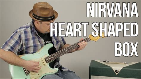 how to play heart shaped box on electric guitar|heart shaped box tablature.